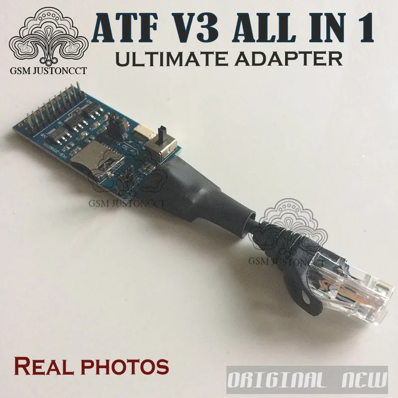 100% оригинальный продукт ATF box JTAG/EMMC/ISP/MMC CARD все в 1 окончательные адаптеры для BIG