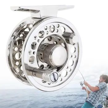 

Full Metal Die Casting 60# 2+1BB 1:1 Fly Fishing Reel Fishing Tackle Raft Ice Fishing Reel Wheel