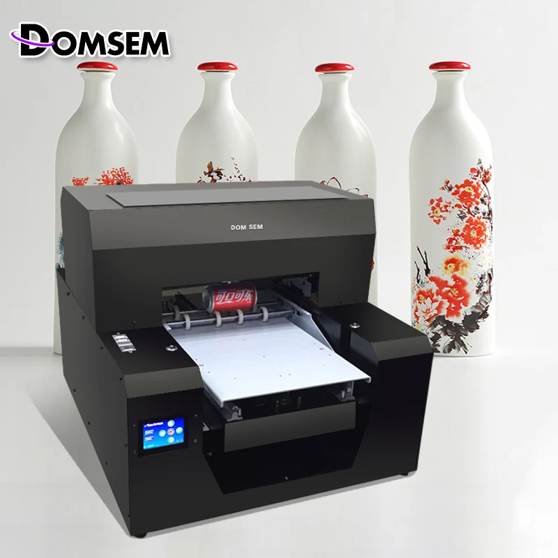 

Automatic UV Flat Cylinder Inkjet Printer For Water Bottle Phone Case Thermos Pattern Printing Machine Metal Cylinder Printer