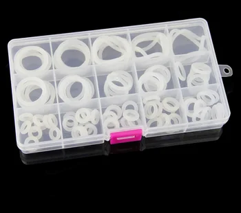 

225PCS Silicone Rubber Sealing Strips O Ring Seal Kit oring o-ring Set