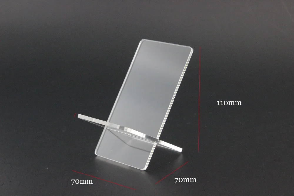 

Phone model holder rack Shop Supplies Acrylic display support model tray fitting desktop base display stand furniture accessorie