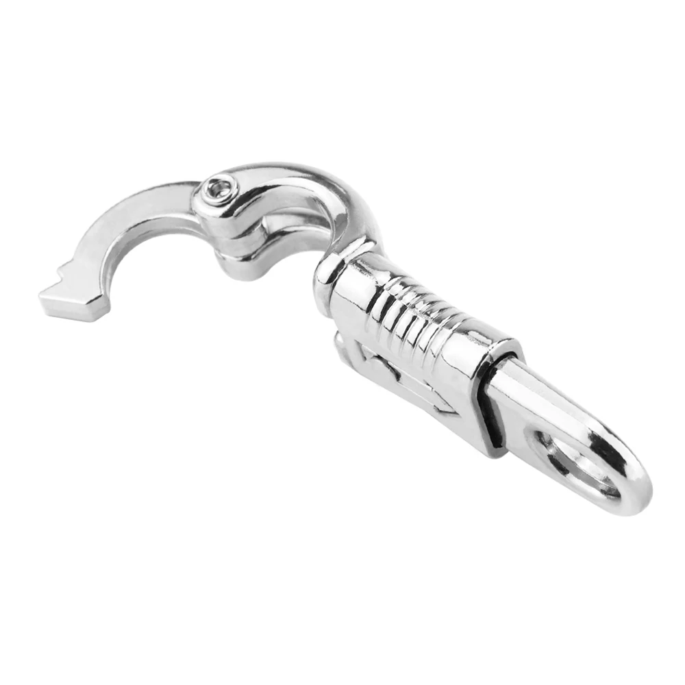 

1pcs Horse Equestrian Zinc Alloy Snap Clasp Panic Hook Quick Release Horse Panic Clip Buckles For Horses Dog Sledding Lead Rope