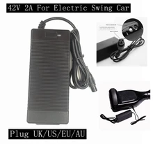 NEW 42V 2A Universal Battery Charger, 100-240VAC Power Supply for Self Balancing Scooter Hoverboard UK/EU/US/AU Plug NEW 42V 2A Universal Battery Charger, 100-240VAC Power Supply for Self Balancing Scooter Hoverboard UK/EU/US/AU Plug