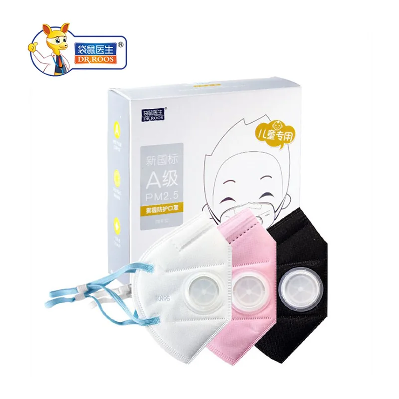 

3 Pcs/box DR.ROOS PM2.5 Anti-haze Anti-Dust face mask children Portable Cycling Foldable Facial Protective cover Masks unisex