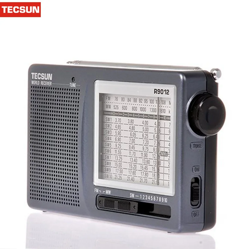 Прямая поставка TECSUN R-9012 12 Диапазонный FM/AM/SW радио многополосный радиоприемник портативный лучший Y4122H Tecsun R9012 радио Desheng радио