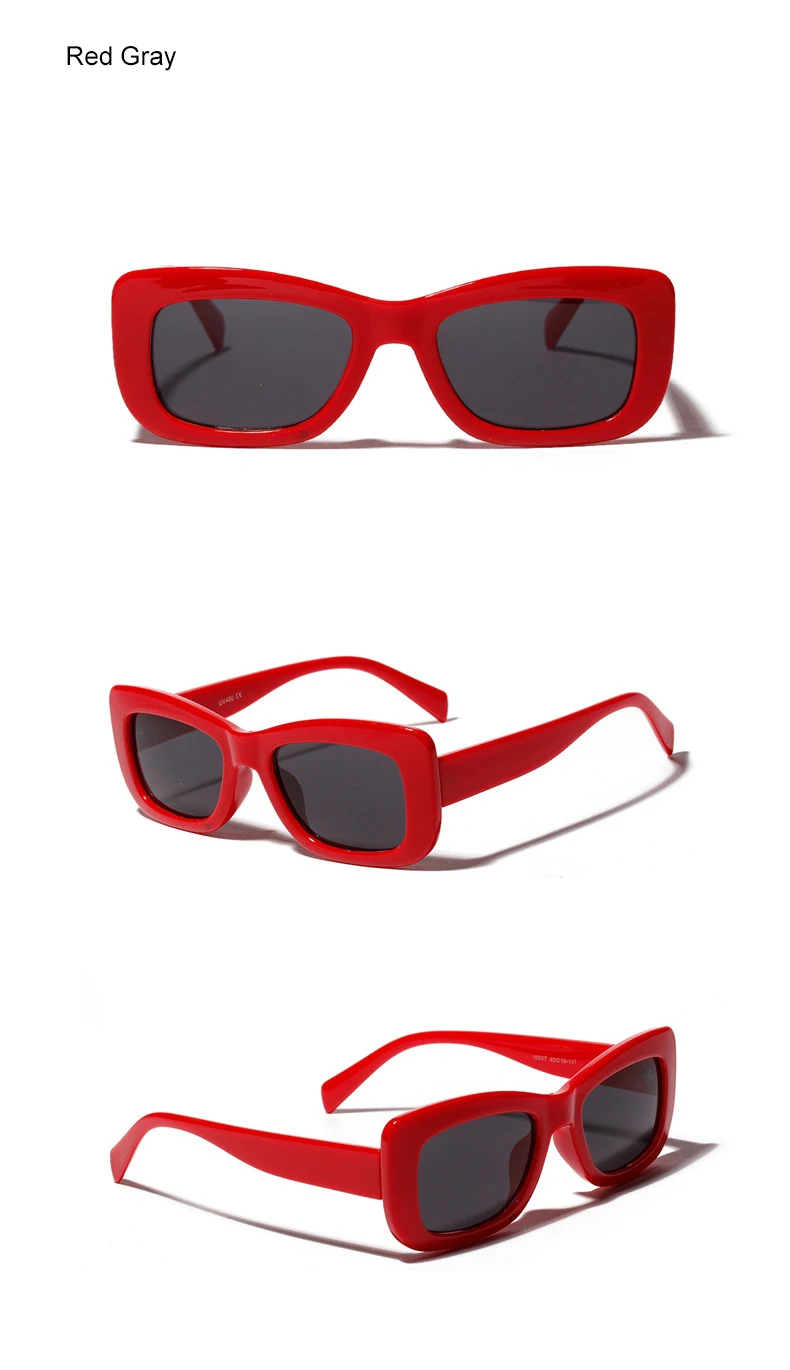 Два Oclock Ретро Квадратные Солнцезащитные очки женские узкие черные белые недорогие солнцезащитные очки Женские винтажные брендовые Новинка 818557