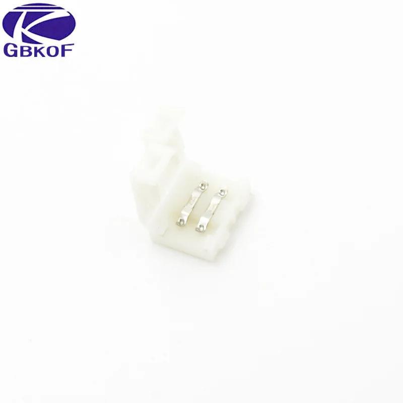 2835 5050 светодиодные ленты разъемы 2pin 8 мм/2pin 10 мм/4pin мм Бесплатная сварки разъем 5