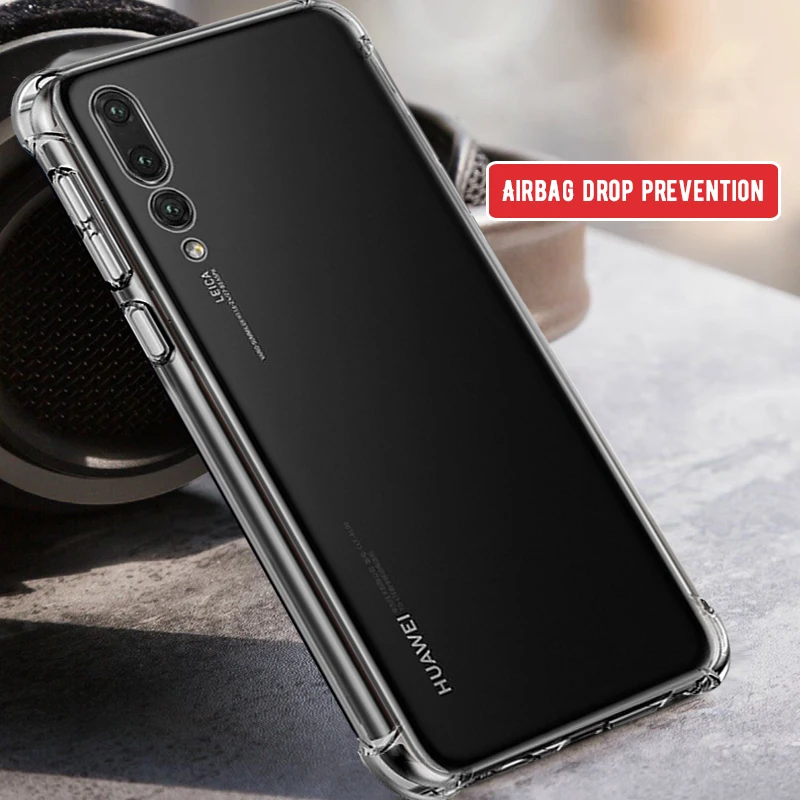 Прозрачный силиконовый чехол для Huawei Honor 8X Max 8C противоударный мягкий накладка из