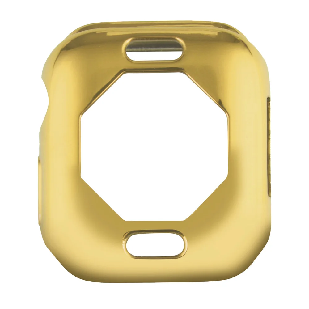 Ультратонкий чехол для часов с покрытием Apple Watch Series 4 5 44 мм 40 всесторонний Мягкий