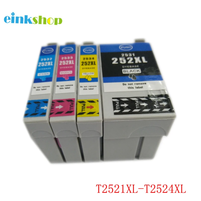 

einkshop 1Set For Epson T2521 T2521XL Ink Cartridge For Epson WorkForce WF-3620 WF-3640 WF-7110 WF-7610 Printer