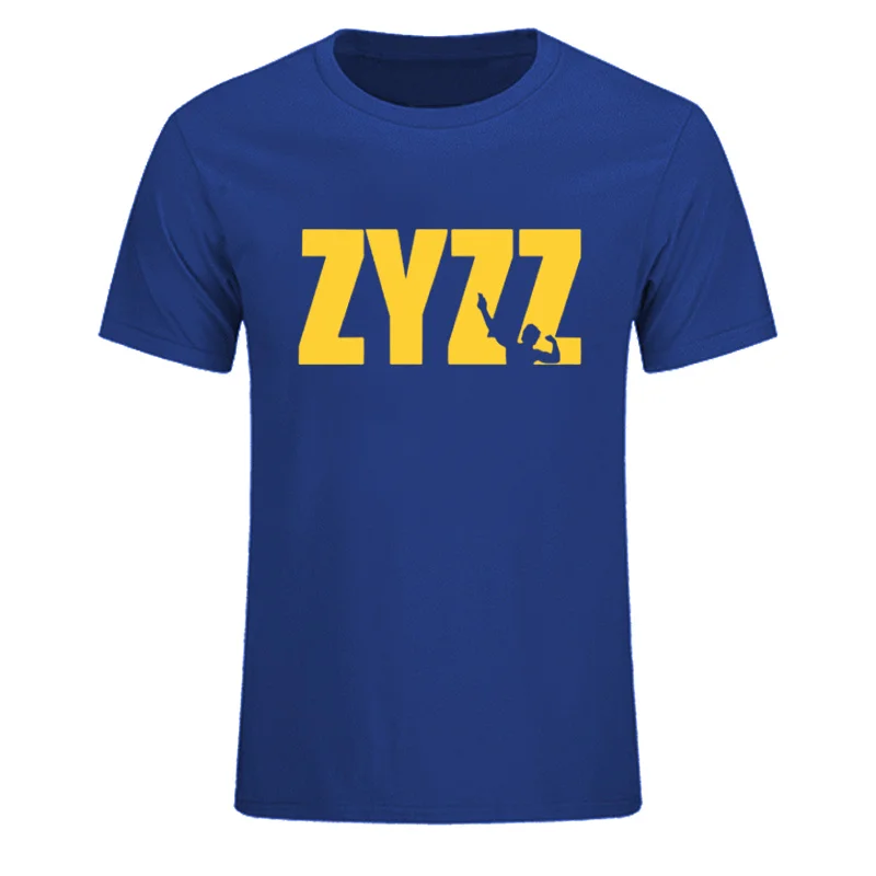 maglietta da ginnastica a maniche corte per sollevamento pesi FENGCHENG per sport e fitness Maglietta da uomo con stampa Zyzz 95% cotone 