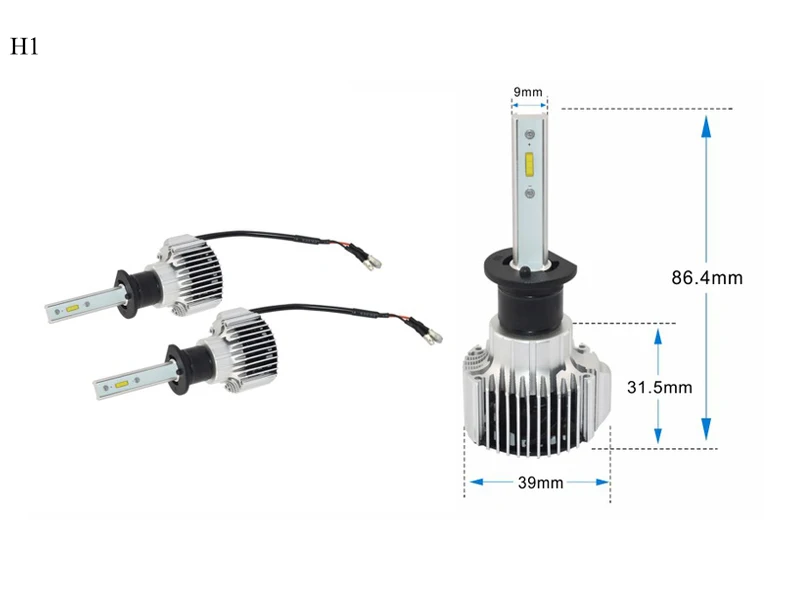 Ультра яркий автомобиль светодиодный Фары для авто conversion kit D1S D1R D2C D2S D2R D3S D4R D4S 72 Вт 8000lm/комплект 6000 К белый авто фары