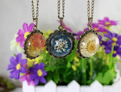 Online Buy Wholesale pressed flower jewelry from China ...