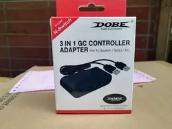 DOBE 3в1 контроллер GameCube адаптер для NS switch wiiu PC series