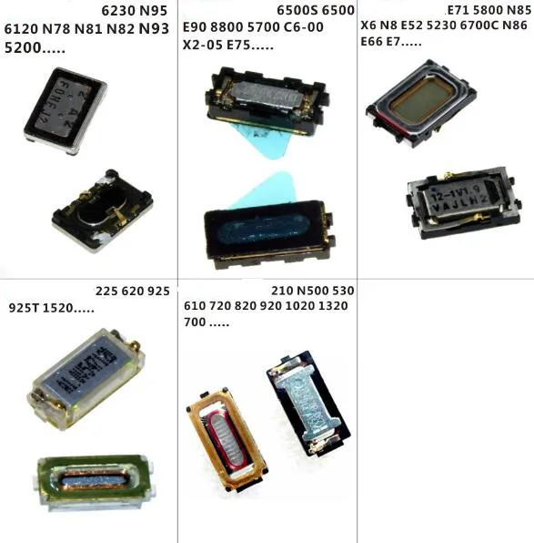 2 шт./лот динамик для Nokia 6120 N95 6500 5700 E71 5800 620 1520 1020 1320 наушник Earspeaker Flex кабель