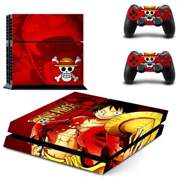 

Anime One Piece Luffy PS4 Skin Sticker Decal Vinyl for Sony Playstation 4 Console and 2 Controllers PS4 Skin Sticker