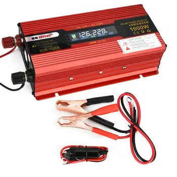 

Car Inverter DC 12V 50Hz Red Power Inverter Display Screen