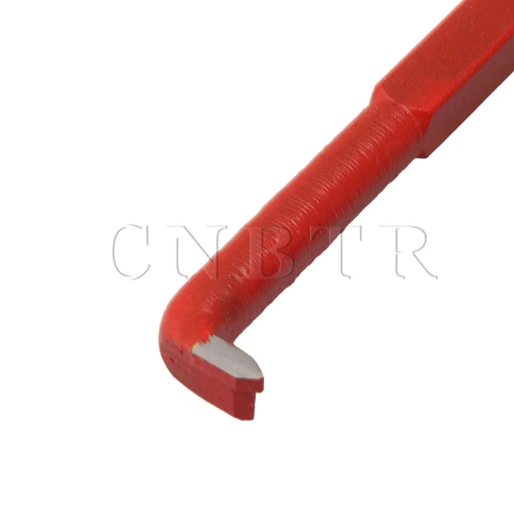 CNBTR 9 шт. 10x10 мм YG8 сплав красный резак токарный инструмент автоматический токарный набор инструментов