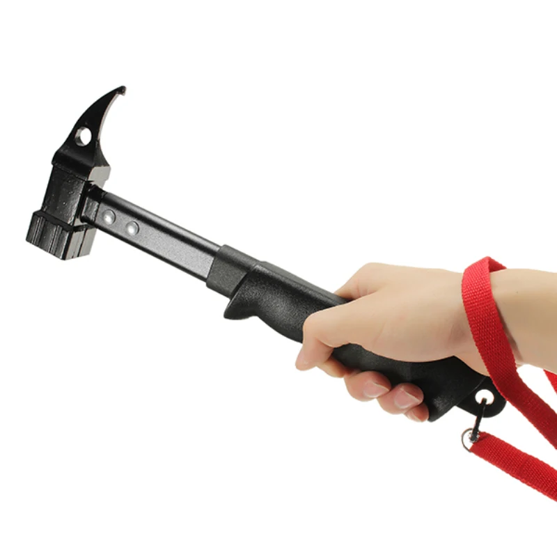 

Multifunction Copper Hammer Stainless Steel Life-saving Tool Tent Nail Extractor Claw Hammer Hand Tools