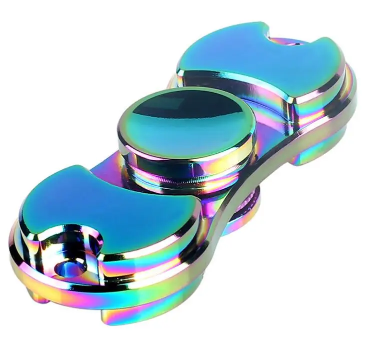 Время вращения длинные Tri-Spinner забавные фиджет-Спиннеры игрушки металлические EDC Спиннер ручной Спиннер для детей взрослых антистресс игрушки