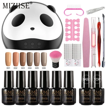 

MIZHSE UV Gel Nail Art Kits 36w Nail Dryer Lamp Manicure UV Gel Polish Set For Nail Extension Varnish Lacquer Manicure Tools Kit