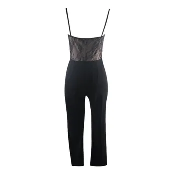 

Jaycosin clothes Women Summer Jumpsuit Fashion Sexy Suspenders Lace Jumpsuit Casual High Street Cotton Shorts
