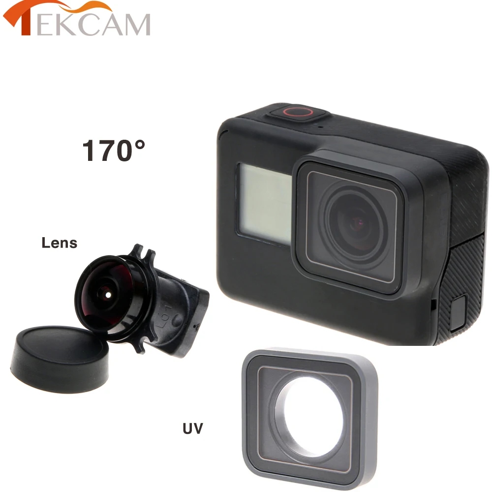 Tekcam replacement 170 degree 12MP wide angle lens with UV lens for