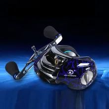 Кастинговая катушка 15BB 6,3: 1 рыболовные катушки baitcasing Магнитная Тормозная система металлическая катушка кастинговая катушка s