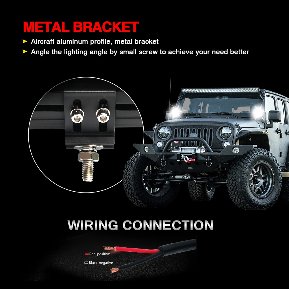 CO светильник 5D 72 Вт светодиодный рабочий Бар Offroad точечный балки 8000LM бар грузовик