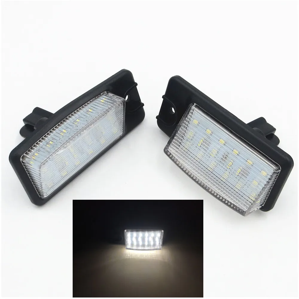 

CYAN SOIL BAY LED Number license Plate Lamp light for X-Trail (T32) 2014 2015 for Infiniti FX35 FX 50 09-13 Q45 02-06