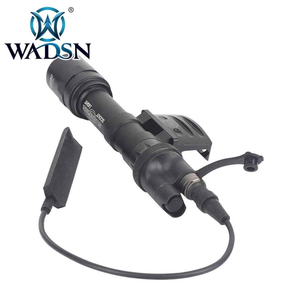 WADSN тактический фонарик M612 Ultra Scout Light wDS07 переключатель в сборе и RM45 крепление со смещением факела WEX444 подсветка для оружия