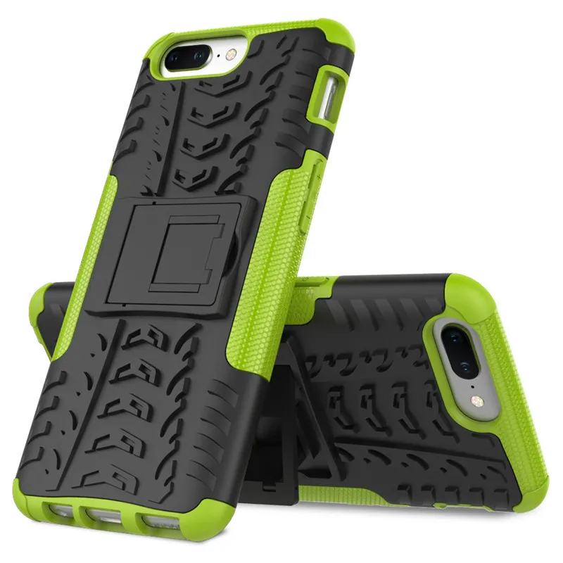 OnePlus 5 Case Tire Tough Rugged Dual Hybrid Hard Stand Duty Armor Phone Case For One Plus Five A5000 TPU+PC Fundas Capa w Stand (7)