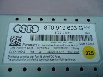 

Brand new Matsushita 8T0919603G 8T0 919 603G for Mini AUDIA4L Q5 car LCD screen display free shipping