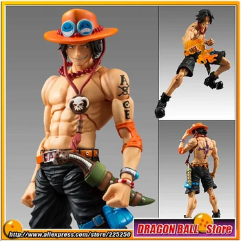 

Japanese Anime "ONE PIECE" Original MegaHouse(MH) Variable Action Heroes / VAH Action Figure - Portgas D. Ace