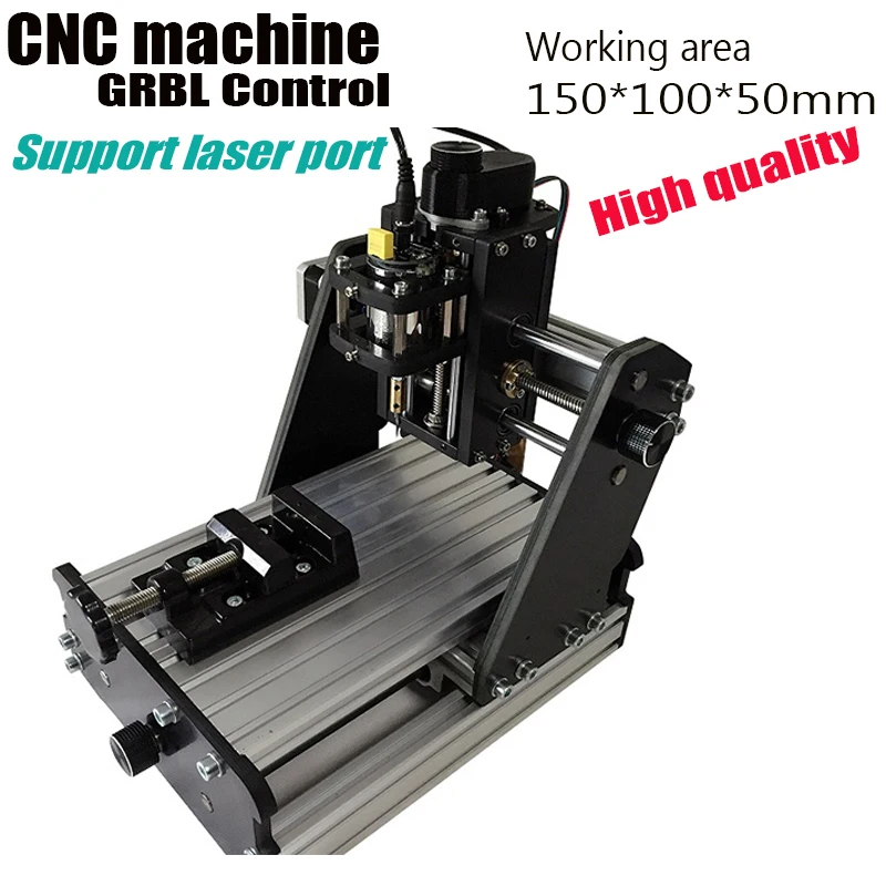 

mini CNC machine,GRBL control Diy 1510,working area 15x10x5cm cnc router,3 Axis Pcb Milling machine,Wood Router, CNC carving