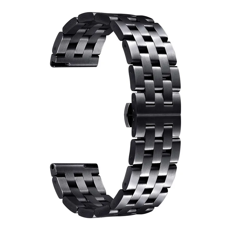 22mm Stainless Steel Strap For Samsung Gear S3 Classic Frontier Galaxy Watch 46mm Band 20mm Bracelet 4