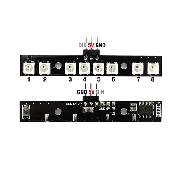 Matek RGB светодиодный WS2812B W/ MCU с микроконтроллером (MCU)|shaft sensor|shaft sleeveshaft coupling |