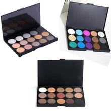 3* Новая палитра для макияжа, 15 цветов, тени для век, матовый пигмент, блестящие палитры теней для век, брендовая Косметика для макияжа