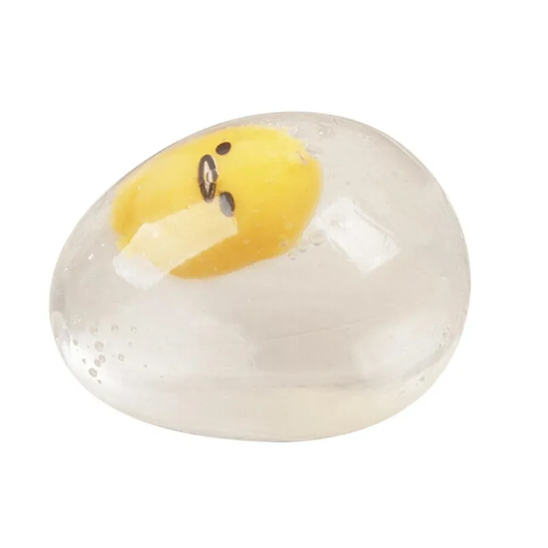 5001 необычный, прозрачный эспандер в виде яйца Исцеление Забавная детская игрушка стресс рельефный Декор - Цвет: clear