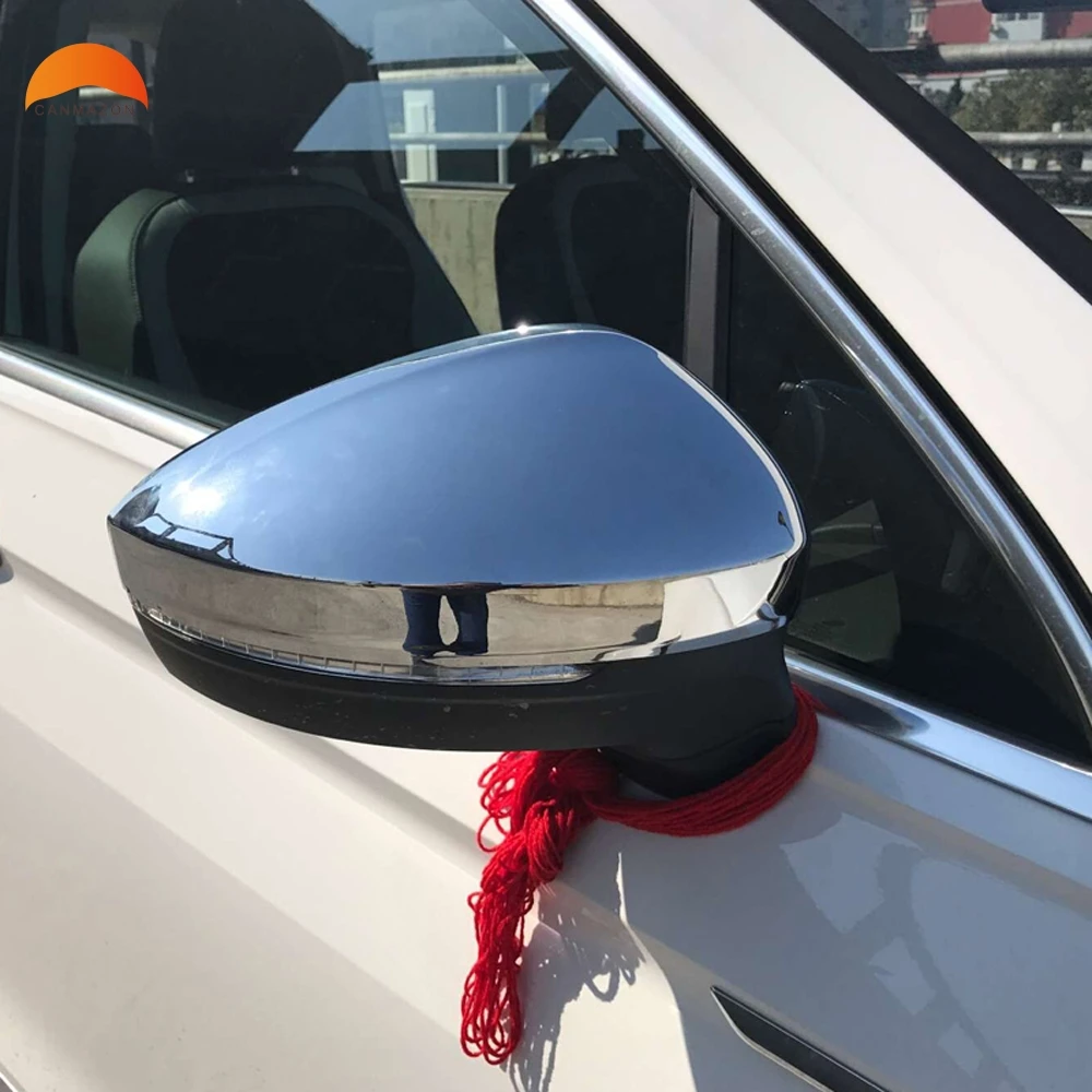For Volkswagen vw Tiguan 2017 2018 ABS Chrome Rearview mirror Side Door