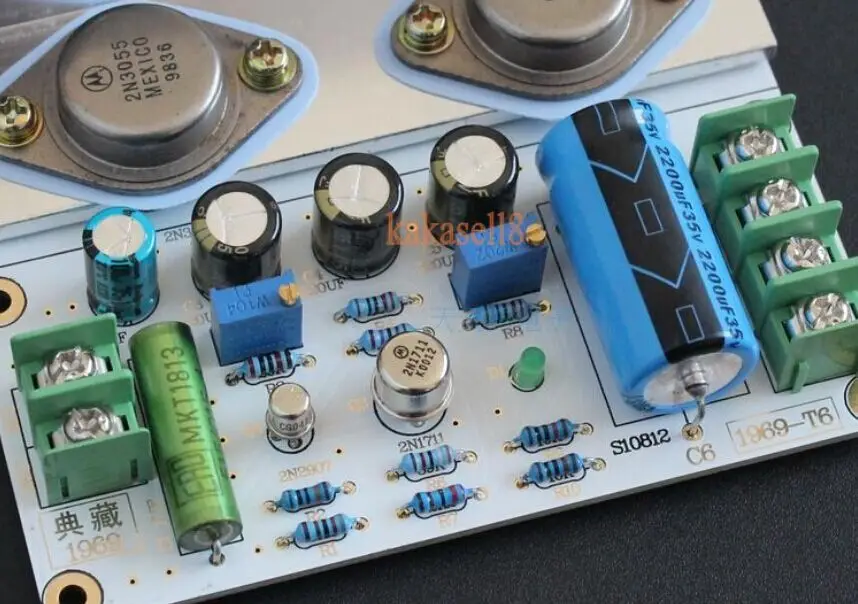 Усилитель класса A Hi Fi плата высокое качество MOT 2N3055|board|board boardboard amplifier |