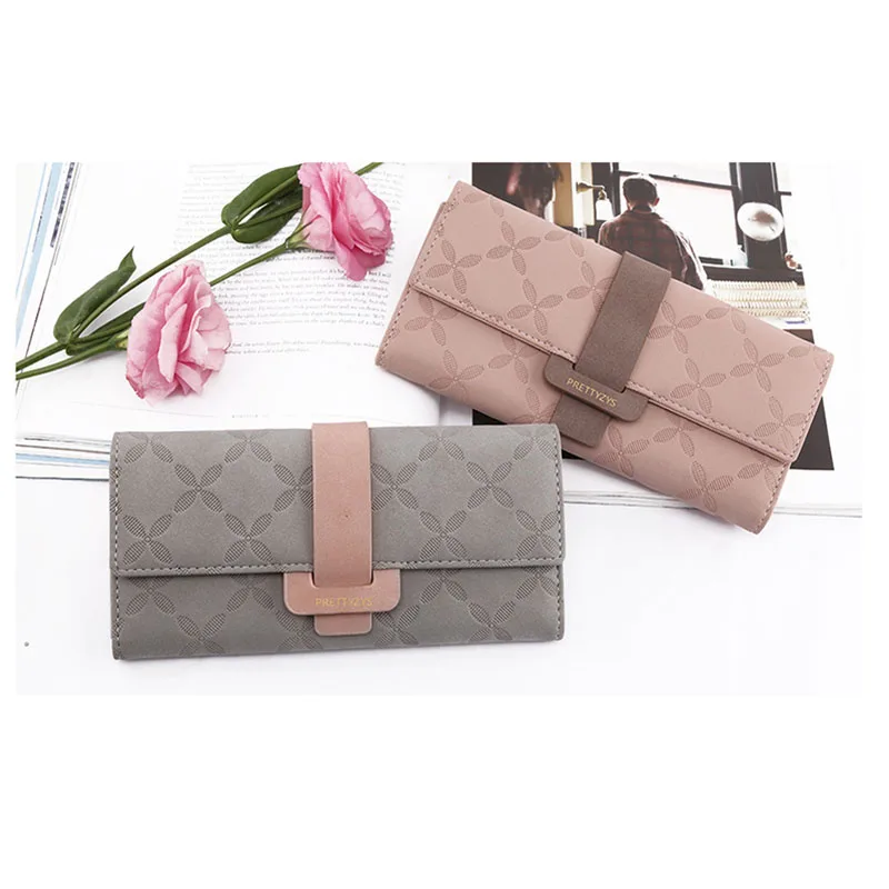 

Women Purse New Fashion Three-Folds Wallet Portable Multifunction Long Change Purse Hot Female Coin Zipper Clutch For Girl Phone