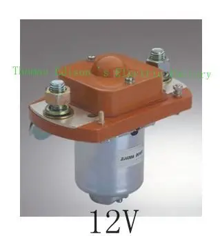 

NO (normally open) style ZJ400A Coil Voltage 12V 400A DC Contactor for motor forklift electromobile grab wehicle car winch
