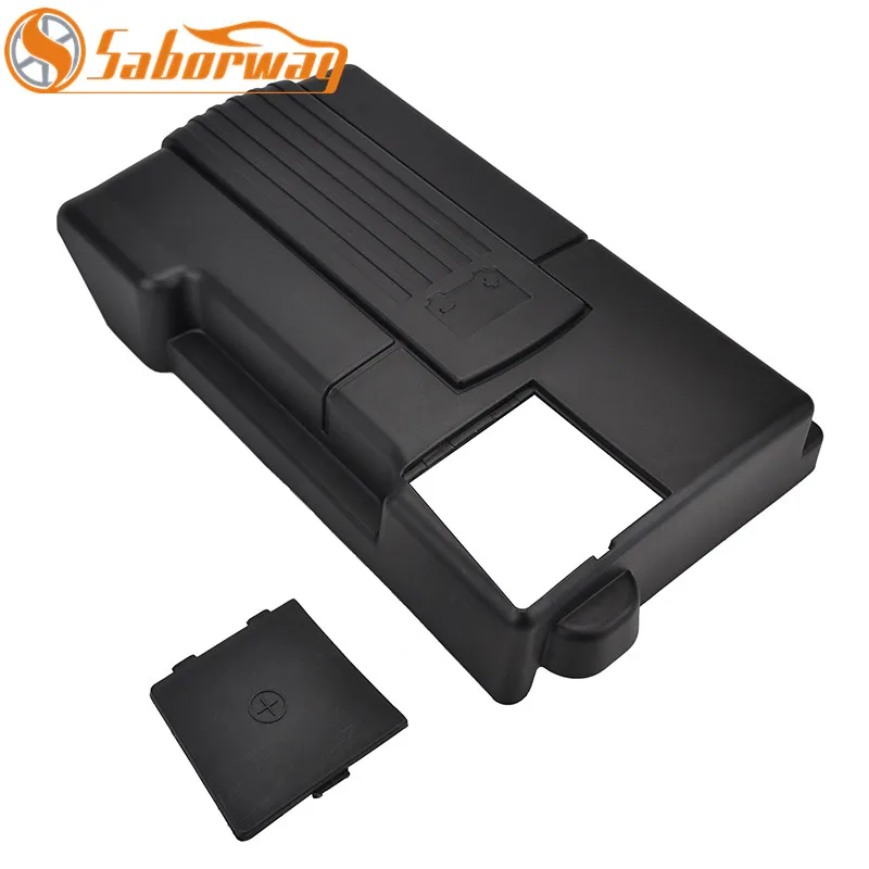 

Saborway Engine Battery Protection Cap Cover For Tiguan 2 Passat B8 Golf Sportsvan Touran Positive Negative Anode Electrode