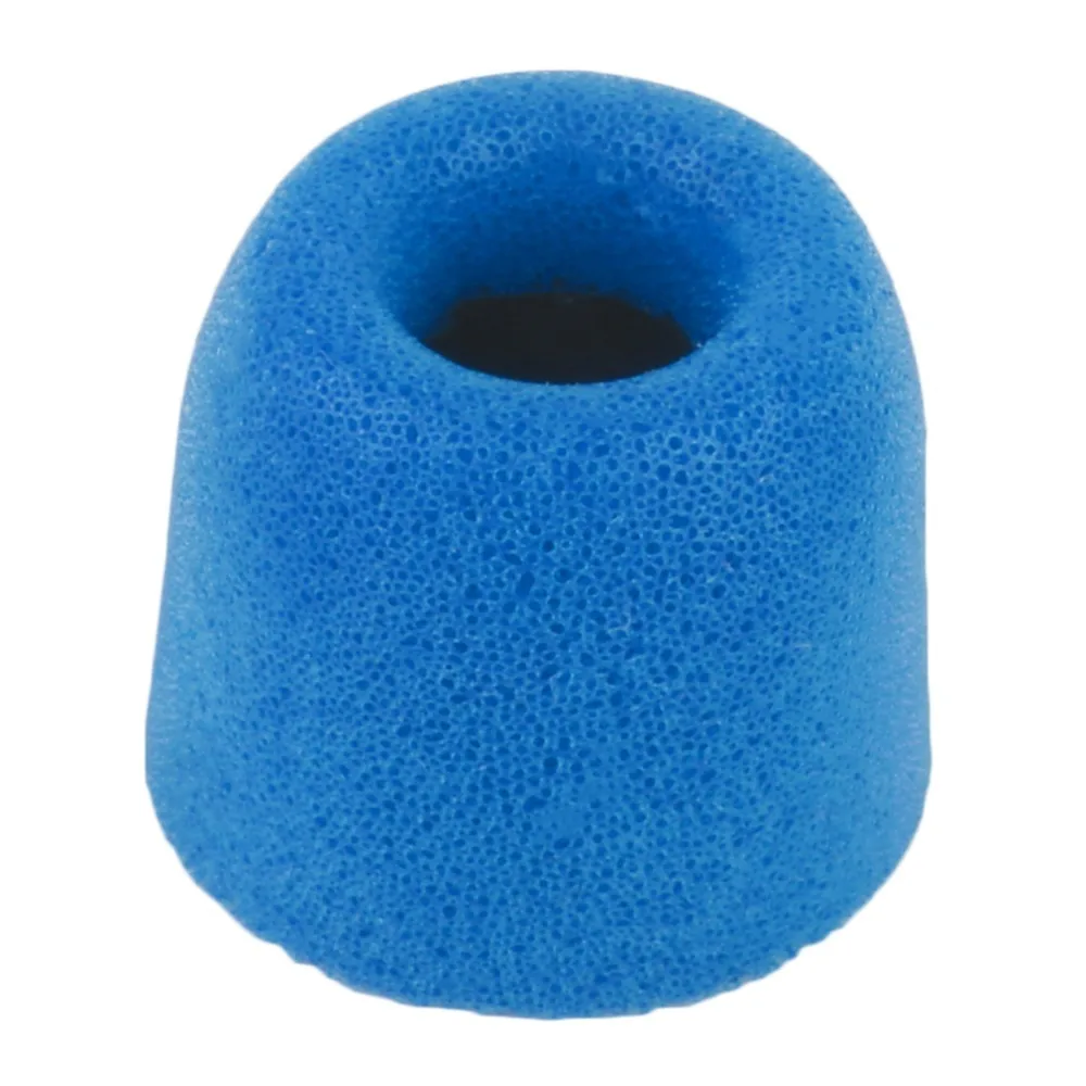 Hot Sale 4pcs 4.9mm Blue Replacement Sponge In ear Bud Headphone