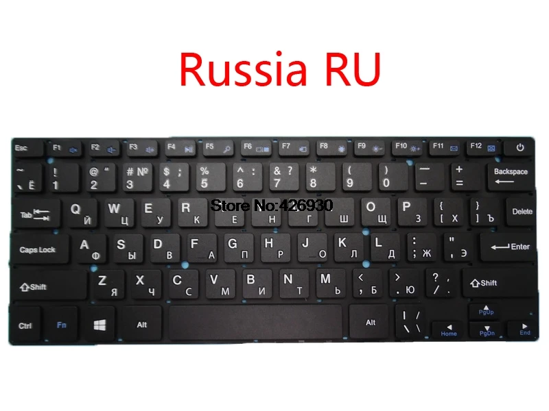 

Laptop Keyboard For Irbis NB14 NB41 NB42 NB43 NB44 NB46 NB50 NB61 Russia RU English US Brazilian BR Arabia AR New Original