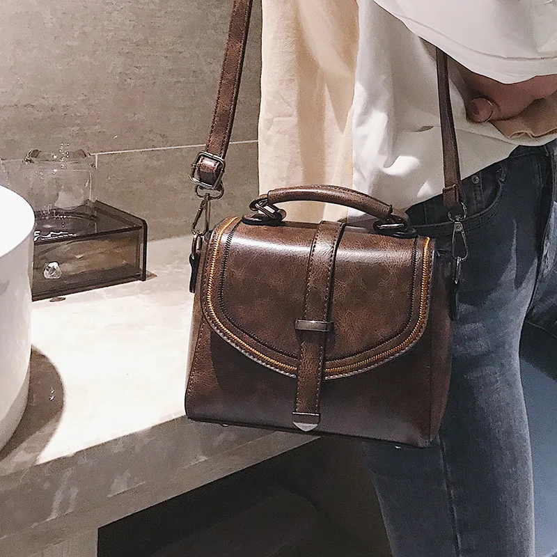 Carré Qualité Petit D'épaule rouge Pu Nouveau Rétro Dames 2018 Noir Sac rose Messenger d'autres De En Femmes Cuir Haute x6OnO0XT