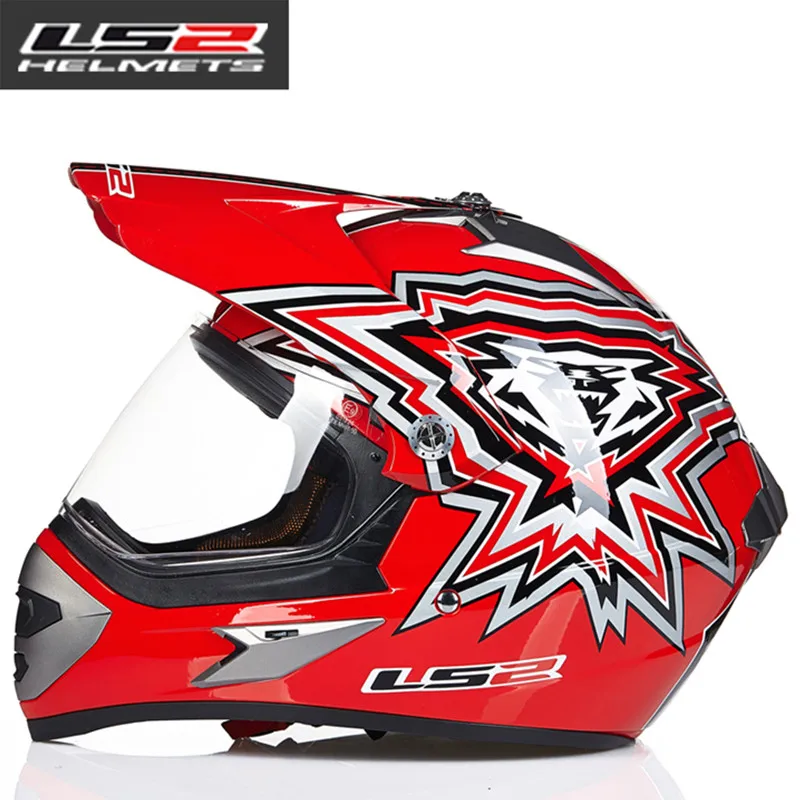 Новое поступление capacete casco LS2 moto cross шлемы профессиональные мужские внедорожные moto rcycle шлем грязный велосипед ралли гоночный Мото шлем - Цвет: 17