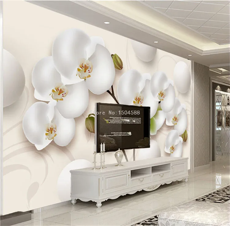 TV, Sofá, Pano de fundo, Home Decor, Mural 3D