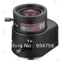 1/3 CS 1,3 млн пикселей 8-20 мм авто Ирис инфракрасный объектив